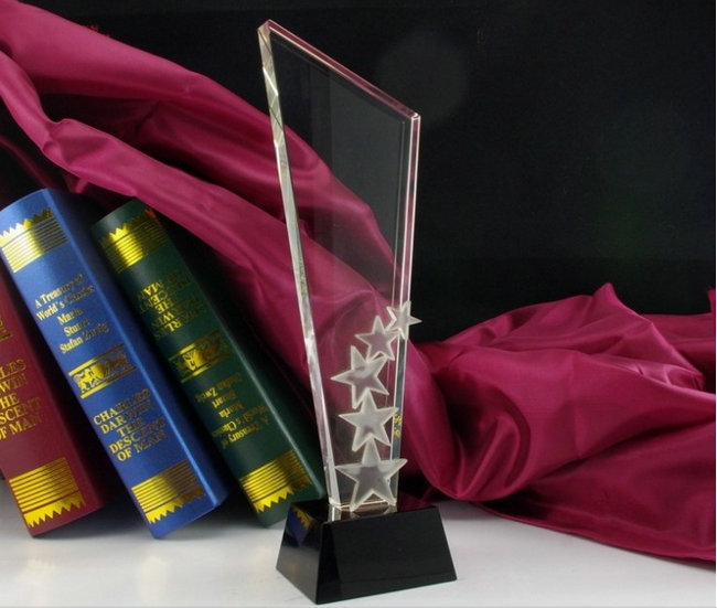 水晶獎杯